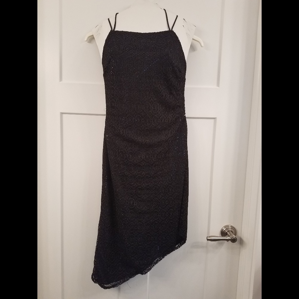 Little Black Dress with Open Back